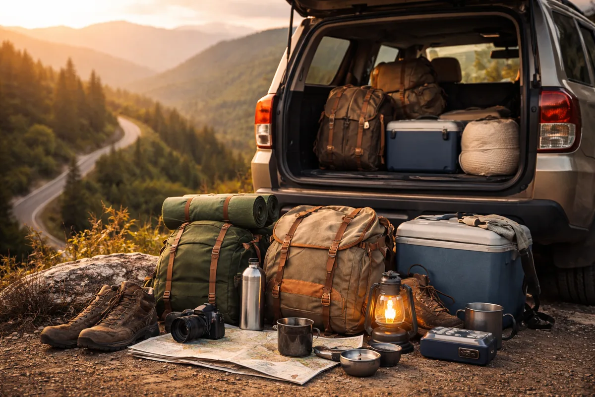 Quel équipement indispensable pour un road trip de plusieurs jours